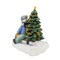 Joseph Studio 7.0 Inch Boy Sledding Figurine Christmas Figurine , Portable Christmas Decor Presents Tree Delivering